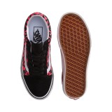 Kids' Sneakers Fuchsia - Vans Old Skool Glitter Leopard Image 1