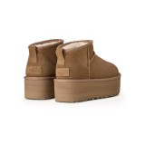 UGG CLASSIC ULTRA MINI PLATFORM 1157791K-CHE Καφέ Εικόνα 2