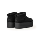 UGG CLASSIC ULTRA MINI PLATFORM 1157791K-BLK Μαύρο Εικόνα 2