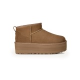 UGG CLASSIC ULTRA MINI PLATFORM 1157791K-CHE Καφέ Εικόνα 
