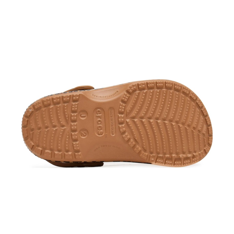 Kids' Sandals Brown - Crocs Classic Animal Clog