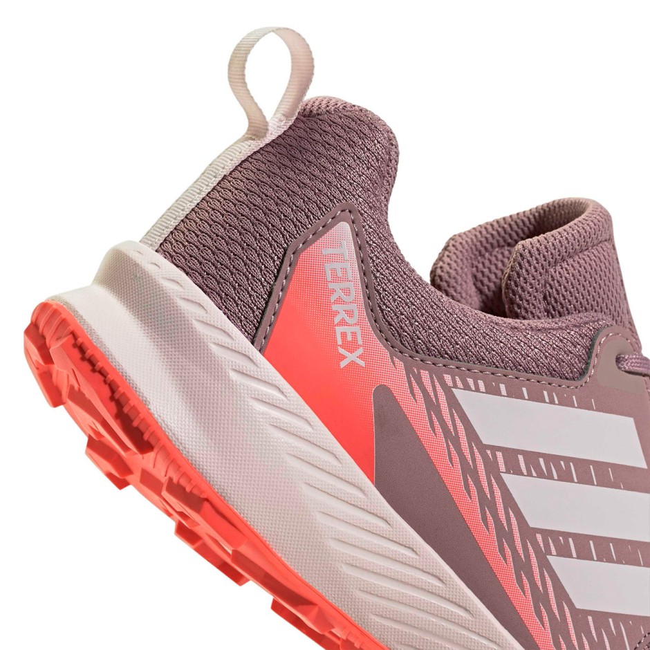 Kids' Trail Shoes Purple - adidas Performance Terrex Tracefinder