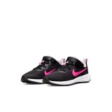 NIKE REVOLUTION 6 DD1095-007 Black Image 1