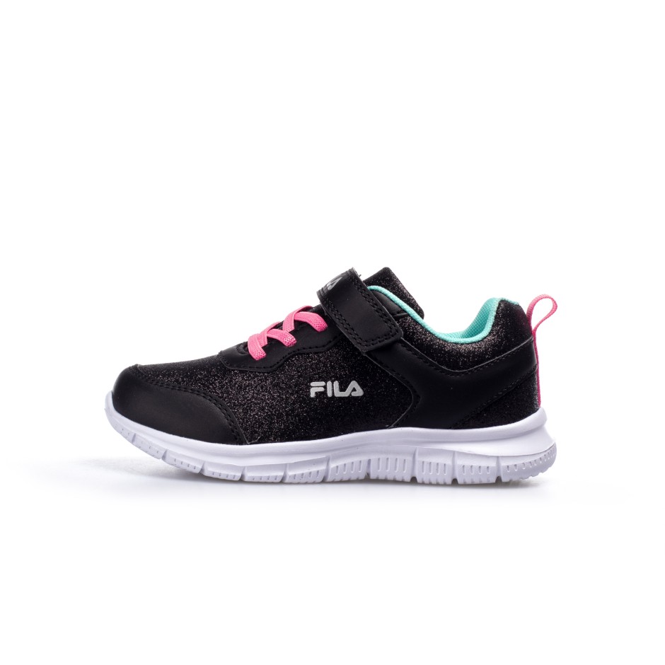 FILA MEM.GLITTER VELCRO 3AF11032 001 Black