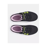 Under Armour Surge 4 AC Μαύρο - Παιδικά Παπούτσια για Τρέξιμο Εικόνα 2