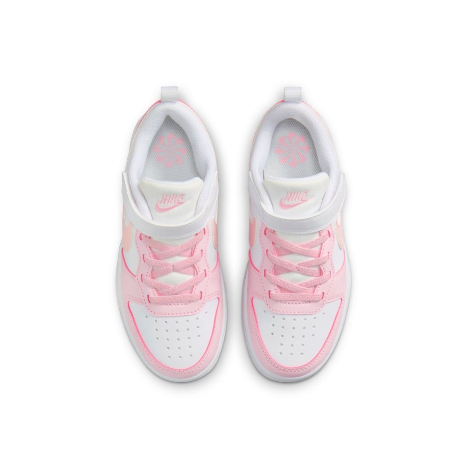 Παιδικά Sneakers Λευκά - Nike Court Borough Low Recraft 