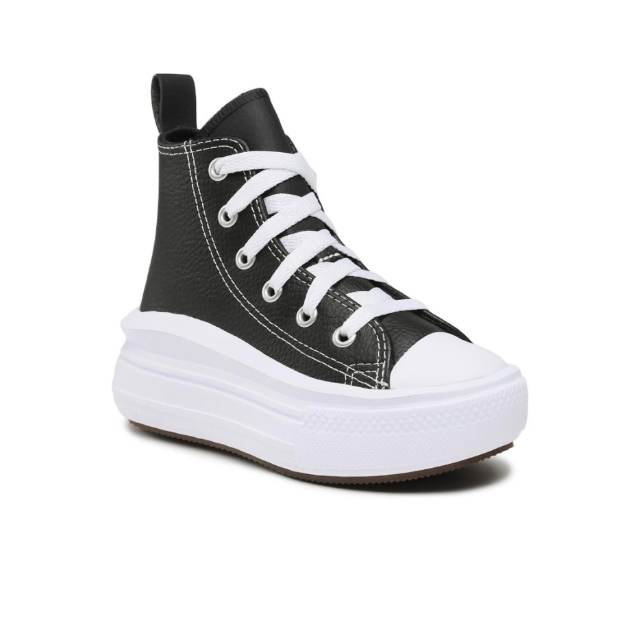 Παιδικά Sneakers Μαύρα - Converse Chuck Taylor All Star Move Platform