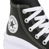 CONVERSE CHUCK TAYLOR ALL STAR MOVE PLATFORM LEATHER A02067C Black Image 3