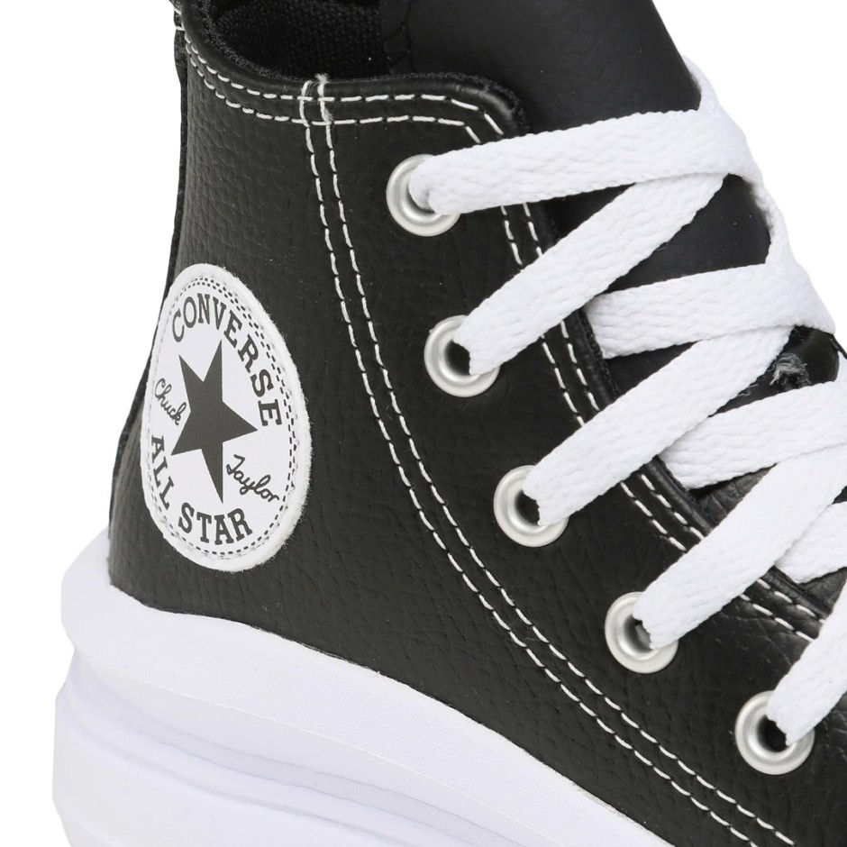 Παιδικά Sneakers Μαύρα - Converse Chuck Taylor All Star Move Platform