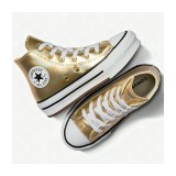 CONVERSE CHUCK TAYLOR ALL STAR EVA LIFT PLATFORM A12607C Gold Image 2