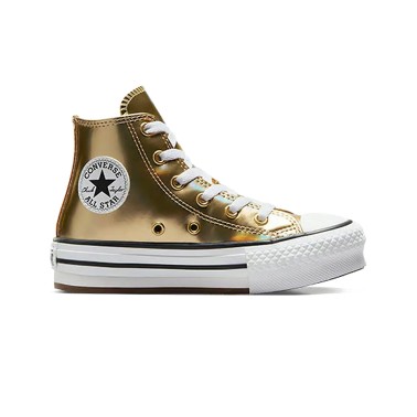 Παιδικά Sneakers Χρυσά - Converse Chuck Taylor All Star EVA Lift Platform