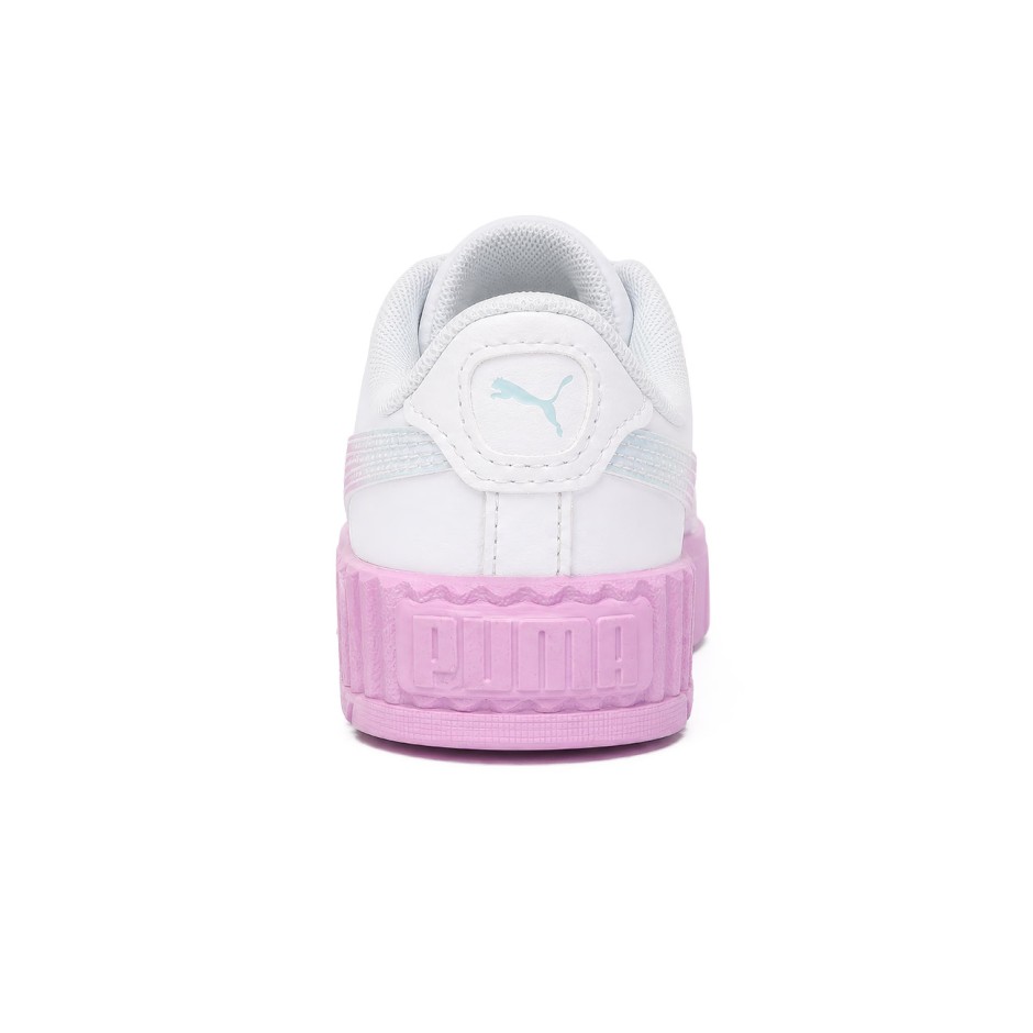 Kids' Sneakers White - PUMA Carina 3.0 Faded Glow
