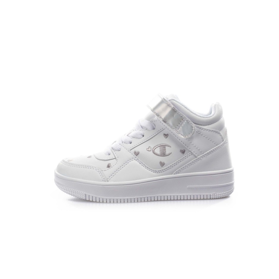 CHAMPION REBOUND VINTAGE MID G PS S32009-WW001 Λευκό