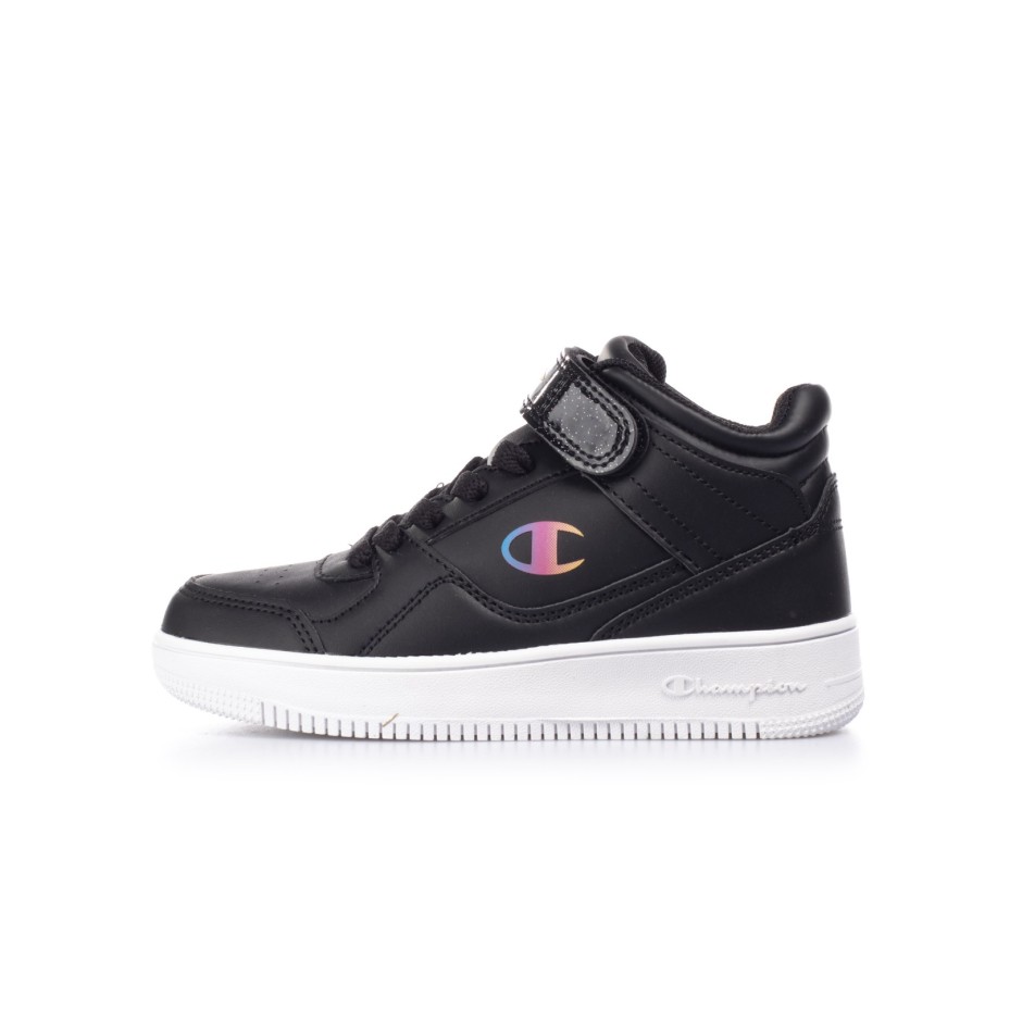 CHAMPION REBOUND VINTAGE MID G PS S32489-KK006 Black