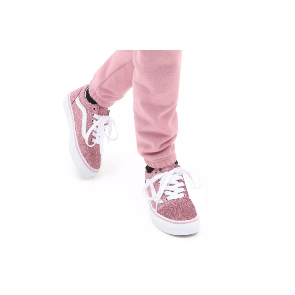 Παιδικά Παπούτσια VANS UY OLD SKOOL GLITTER Ροζ VN0A5FBJBD5-BD5 