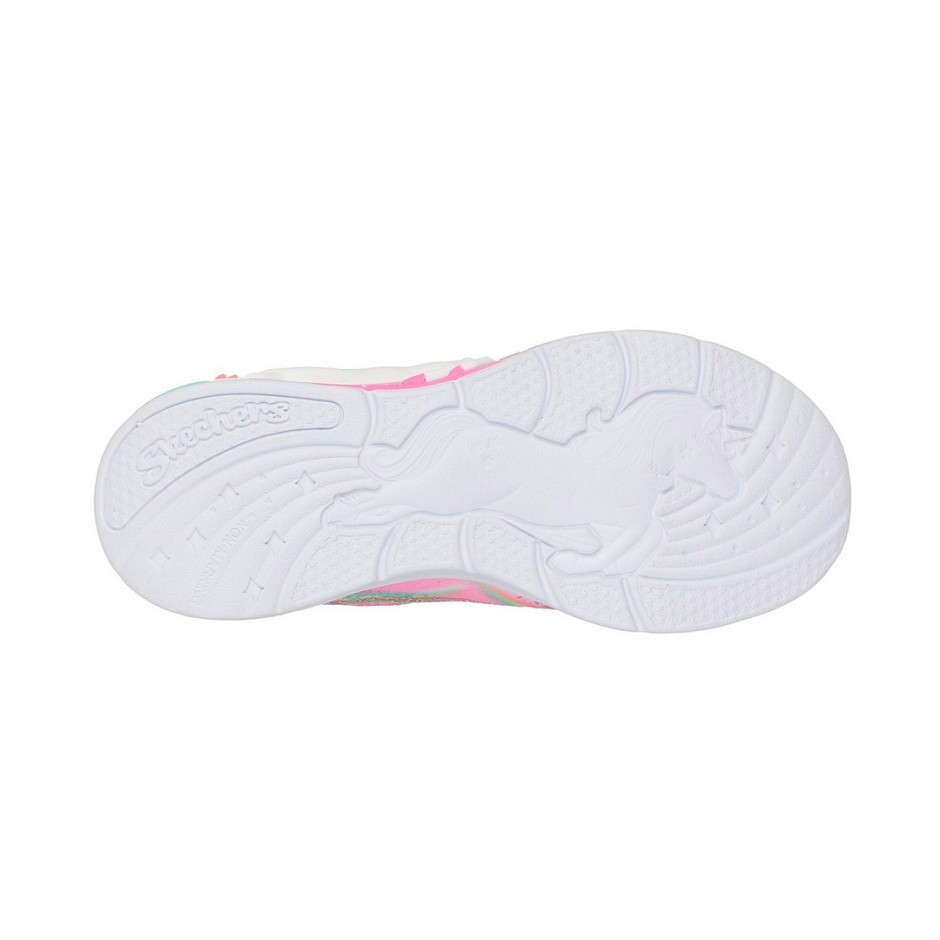 SKECHERS LIGHTED UNICORN BUNGEE & GORE SNEAKER 302298L-PKMT Pink