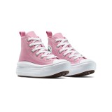 Παιδικά Sneakers Ροζ - Converse Chuck Taylor All Star Lift Platform Embroidered Flowers Εικόνα 1