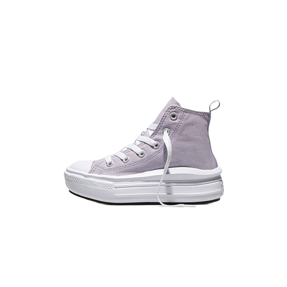 Kids' Sneakers Purple - Converse Chuck Taylor All Star Move Platform