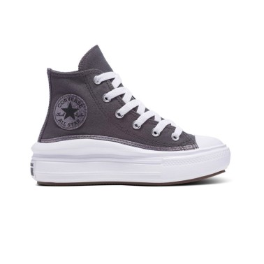Παιδικά Sneakers Ανθρακί - Converse Chuck Taylor All Star Move Glitter