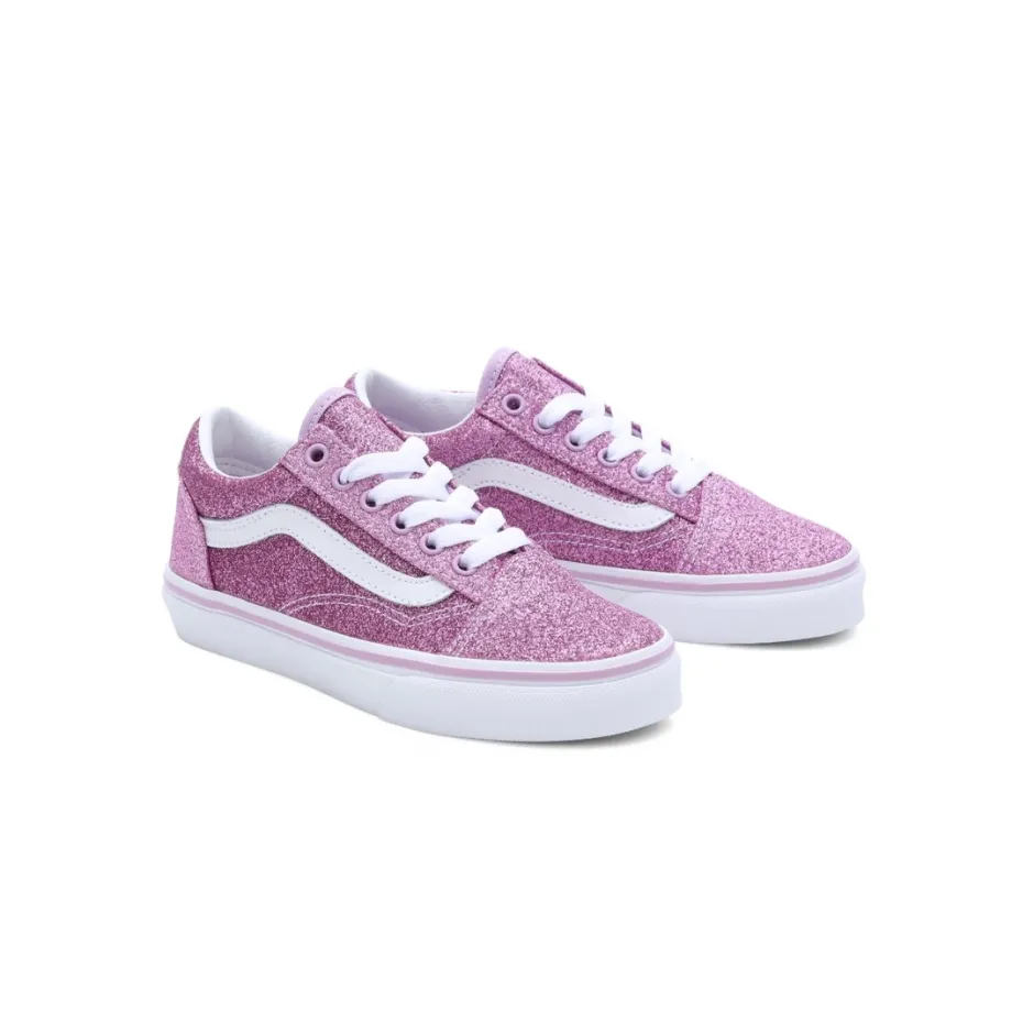 Lurex glitter old skool schuhe outlet
