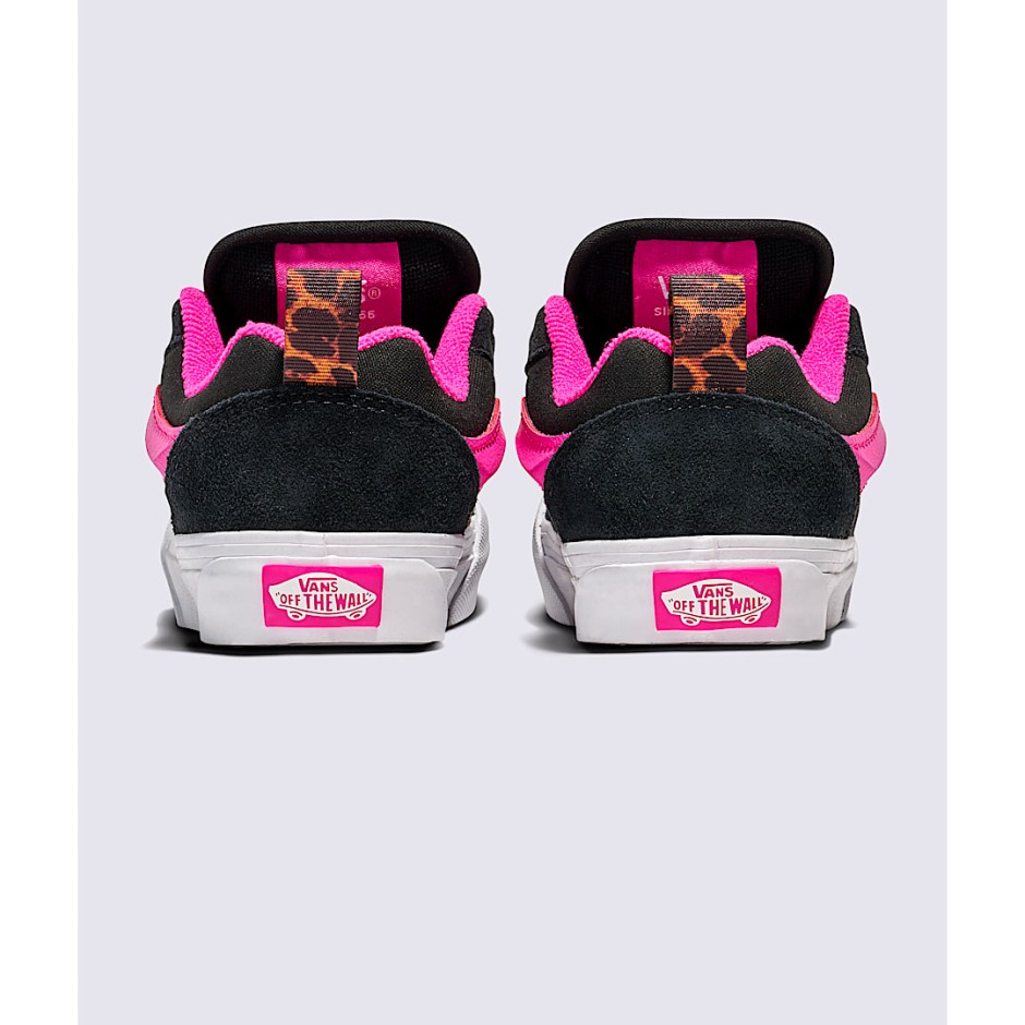 Παιδικά Sneakers Μαύρα - Vans Knu Skool Leopard Pop