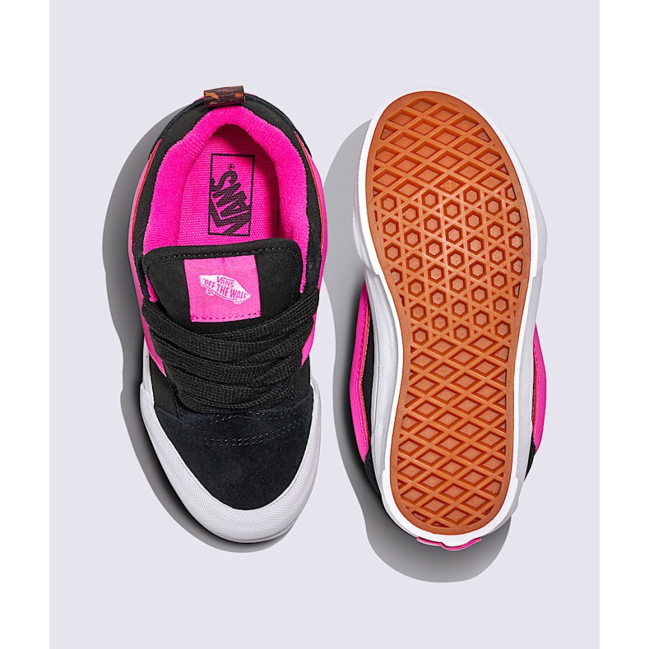 Παιδικά Sneakers Μαύρα - Vans Knu Skool Leopard Pop