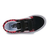 VANS OLD SKOOL V GLITTER LEOPARD VN000CYAFOC-FOC Fuchsia Image 4