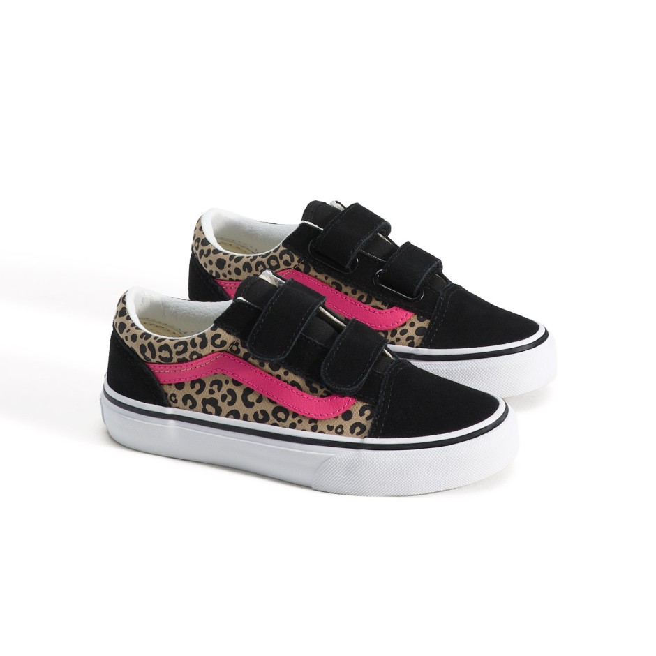 Παιδικά Sneakers Πολύχρωμα - Vans Old Skool V Leopard