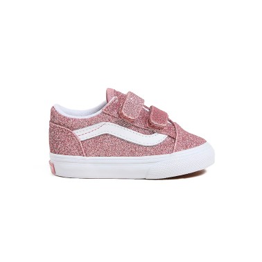 Παιδικά Sneakers Ροζ - Vans Old Skool V Glitter