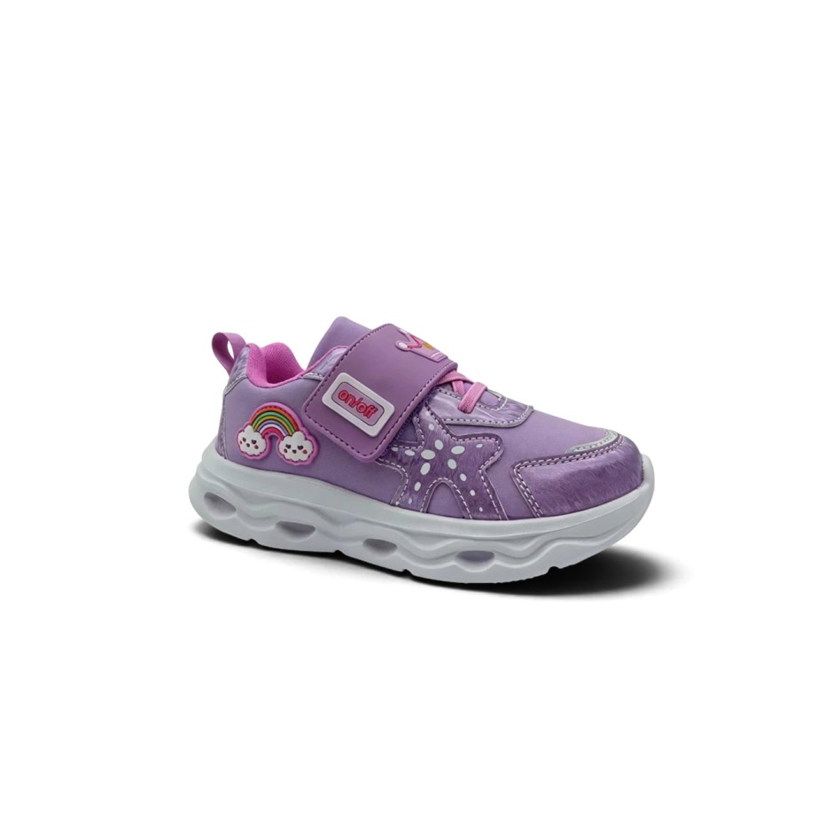 Παιδικά Sneakers Μωβ - FILA Rainbow V