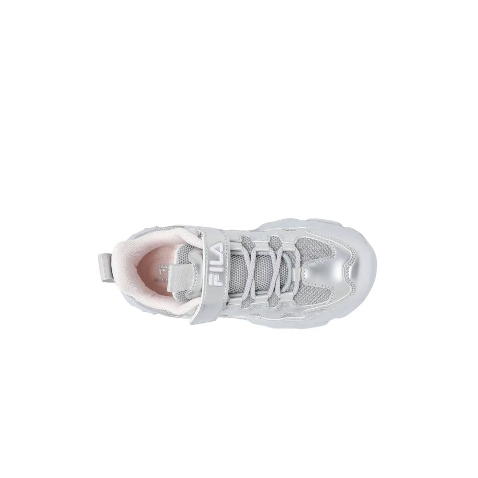 Παιδικά Sneakers Ασημί - FILA Memory Spinel 3 V