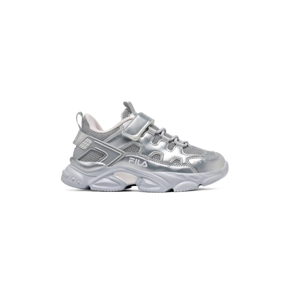 Παιδικά Sneakers Ασημί - FILA Memory Spinel 3 V