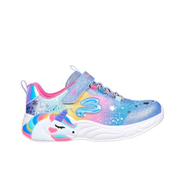 Skechers S-Lights Unicorn Dreams Πολύχρωμο - Παιδικά Παπούτσια