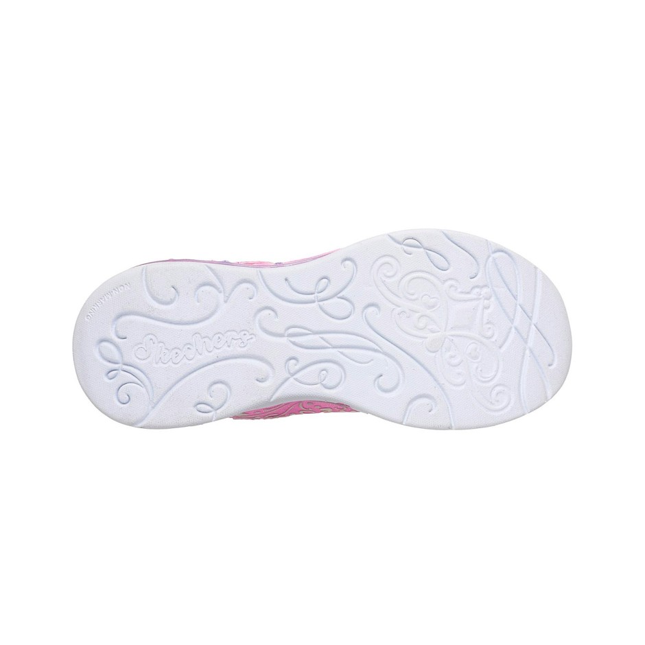 Παιδικά Sneakers Ροζ - Skechers S-Lights: Princess Steps