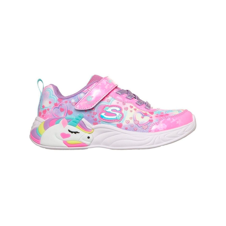 Παιδικά Sneakers Πολύχρωμα - Skechers Unicorn Dreams-Heart Sparkles
