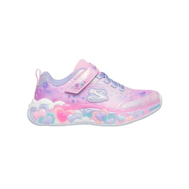 Παιδικά Sneakers Ροζ - Skechers S-Lights®: Eternal Heart Lights
