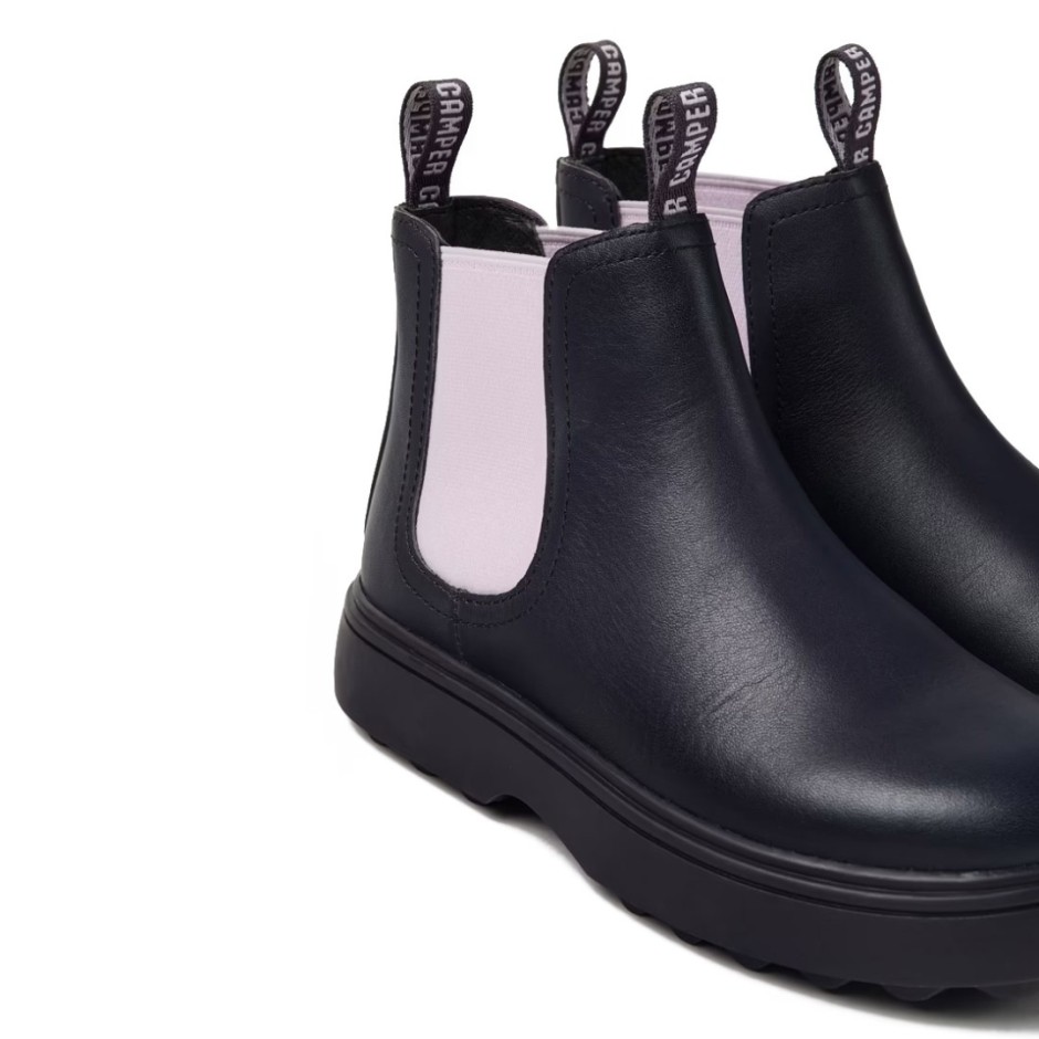 CAMPER CHELSEA BOOTS K900149-023 Purple