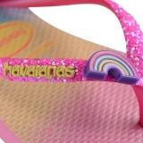 HAVAIANAS KIDS SLIM GLITTER TRENDY Ροζ