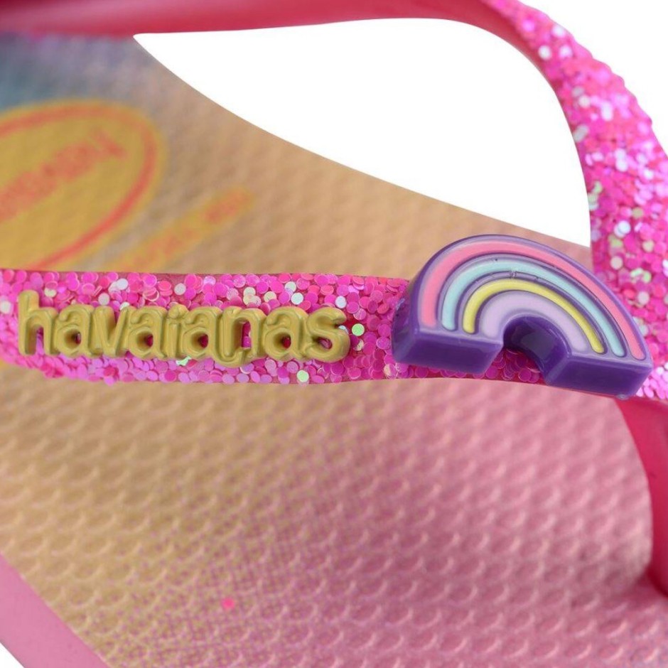 HAVAIANAS KIDS SLIM GLITTER TRENDY 4146976-2139 Pink