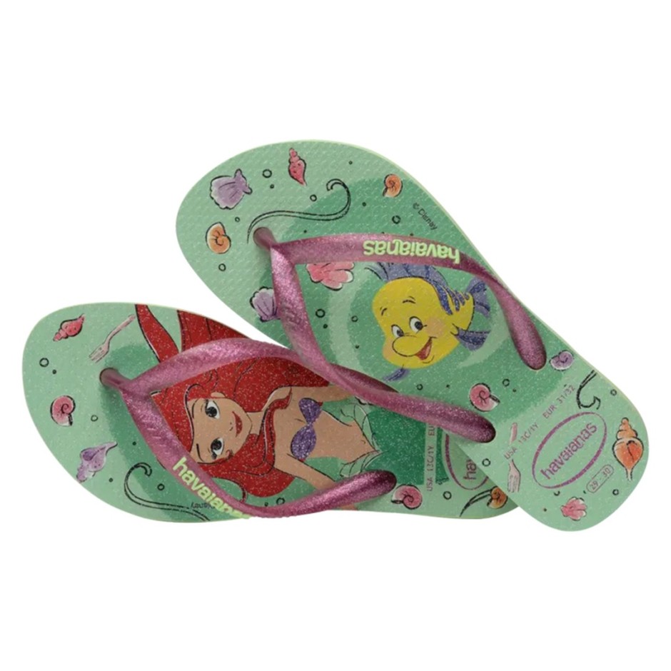 HAVAIANAS KIDS SLIM PRINCESS 4123328-2630 Green