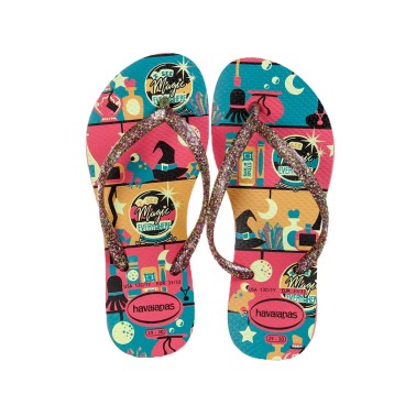 Παιδικές Σαγιονάρες Πολύχρωμες - Havaianas Slim Fashion