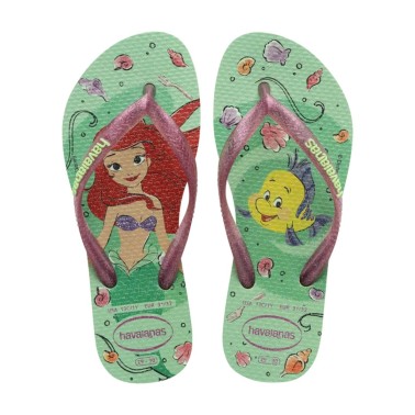 HAVAIANAS KIDS SLIM PRINCESS 4123328-2630 Green