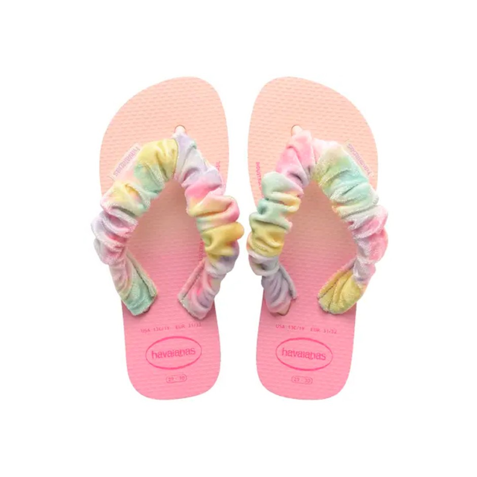 Παιδικές Σαγιονάρες Ροζ - Havaianas Fluffy