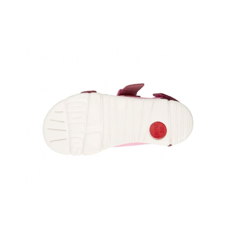 Sandali Oruga Camper Per Bambini – 2 Lacci Regolabili, Pelle Bovina E Suola EVA, Colore Blu Scuro