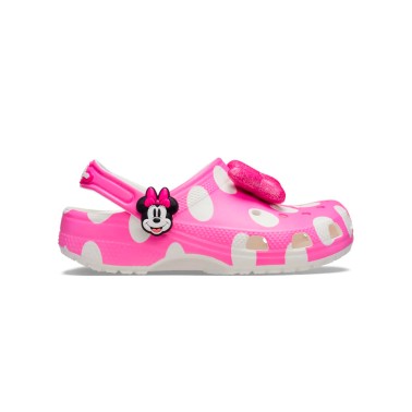 Kids' Sandals Fuchsia - Crocs Minnie Mouse Classic Clog