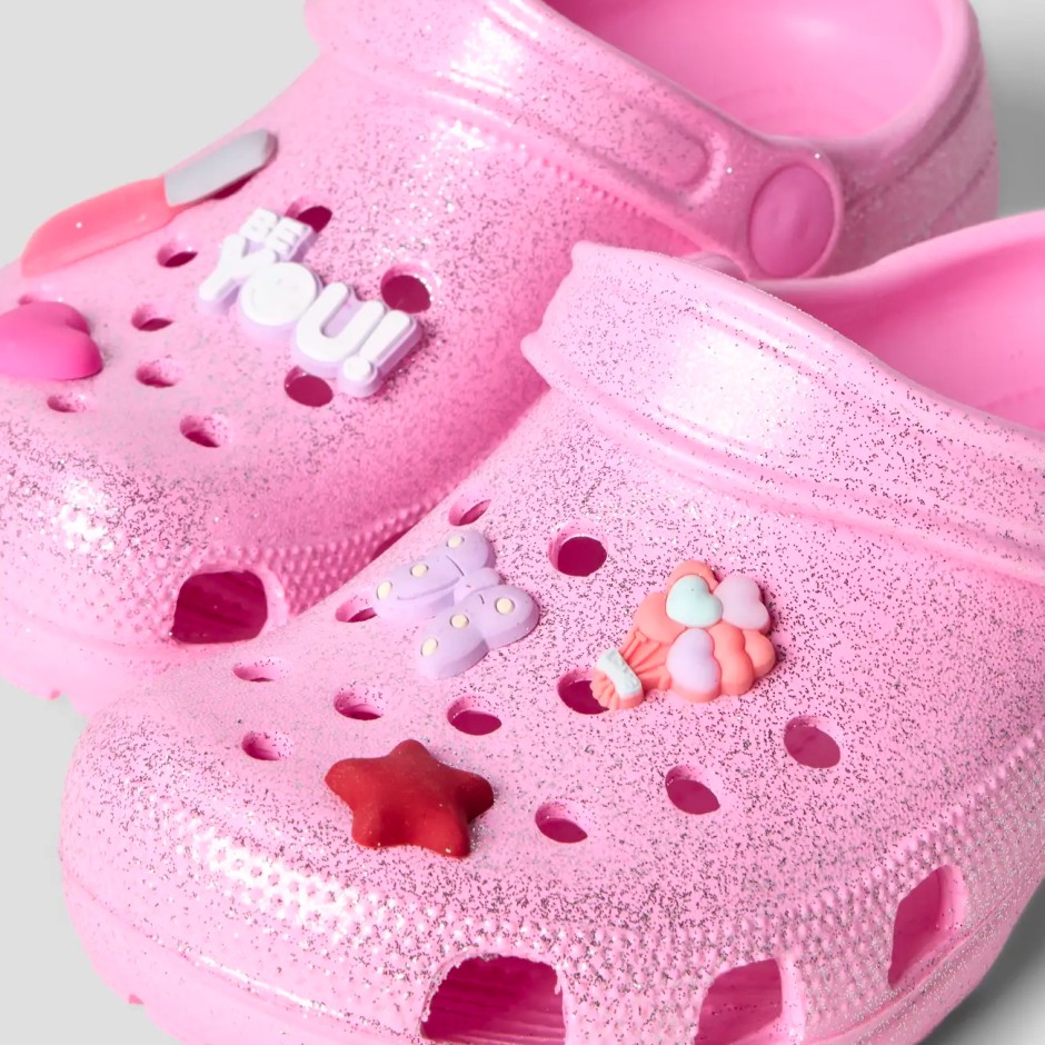 Kids' Sandals Pink - Name It Nknfame Clogs