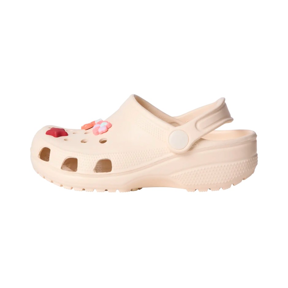 Kids' Sandals Ecru - Name It Nknfame Clogs