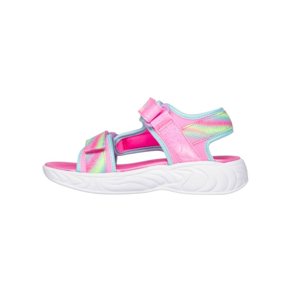SKECHERS LIGHTED UNICORN DREAMS SANDAL 303107L-PKMT Pink