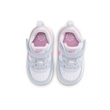 Βρεφικά Sneakers Λευκά - Nike Court Borough Low Essential+ Εικόνα 4