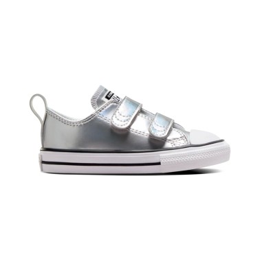 Βρεφικά Sneakers Ασημί - Converse Chuck Taylor All Star Metallic
